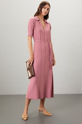 Adam Lippes x RTR Knit Collar Dress