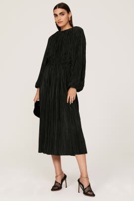 Atlein x RTR Pleated Midi Dress