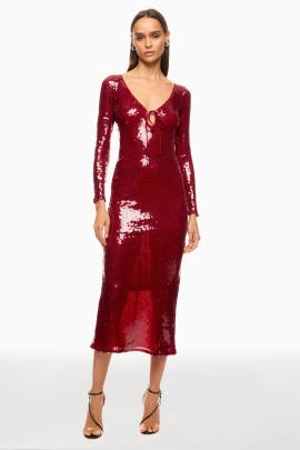 Bardot Verona Sequin Maxi Dress