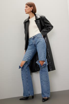 Coperni Open Knee Jeans
