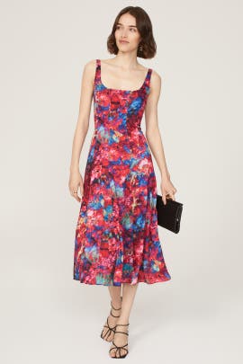 Donna Karan New York Godet Tank Dress