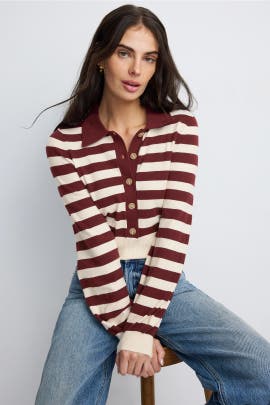 Favorite Daughter Belle Stiped Sweater