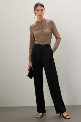 Fifteen Twenty Ruched Front Top