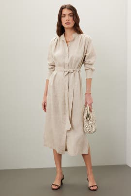 Fifteen Twenty Midi Length Shirtdress