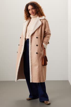 Great Jones Lined Sherpa Coat