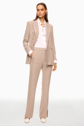 BOSS Grey Slim Trousers
