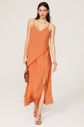 Saunders x RTR Chiffon Overlay Dress