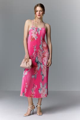 L'IDÉE Pink Floral Ete Dress