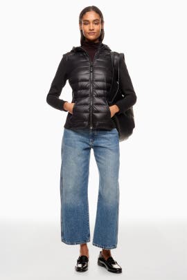 Mackage Della Hybrid Jacket with Hood