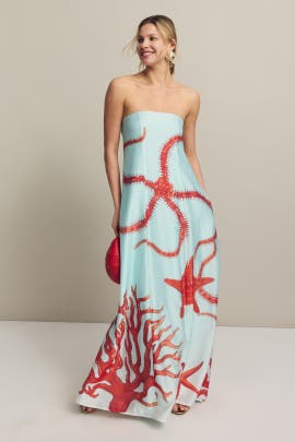 Muma World Ursa Strapless Maxi Dress