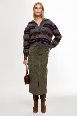 Polo Ralph Lauren Fair Isle Half-Zip Sweater