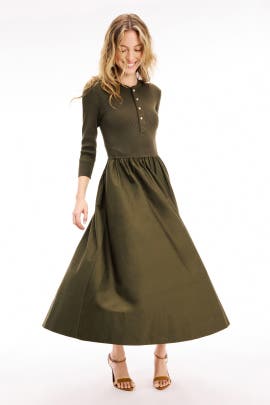 Polo Ralph Lauren Henley Bodice Dress
