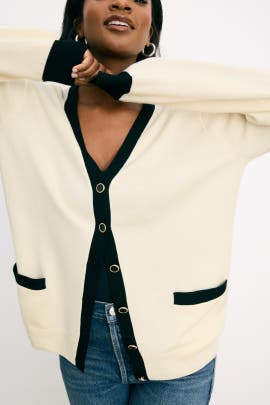Reformation Scout Regenerative Merino Boyfriend Cardigan
