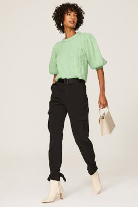 Sea New York Ebba Puff Sleeve Sweater