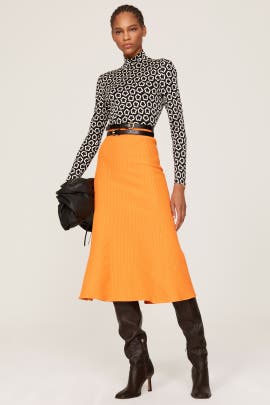 Tory Burch Little Flower Turtleneck